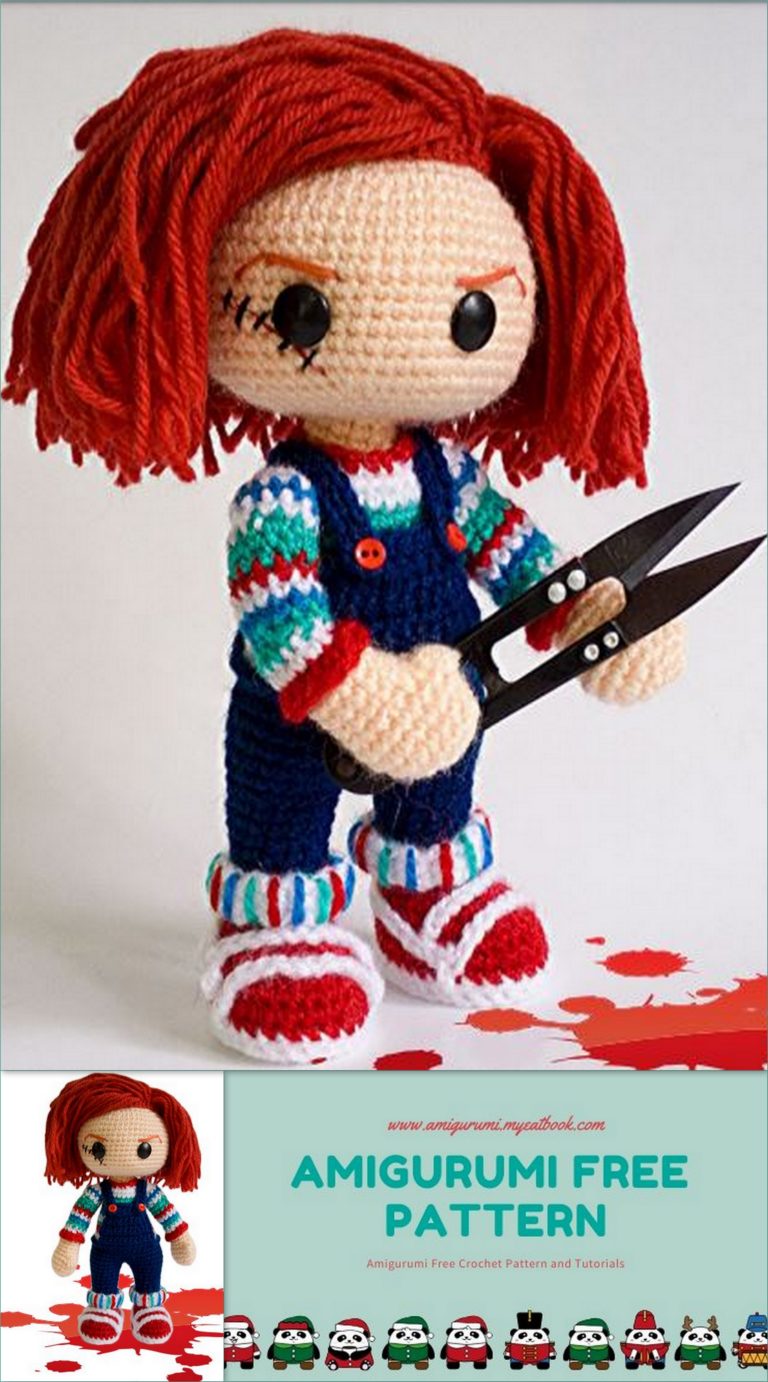 Amigurumi Chucky Free Crochet Pattern amigurumi.toys