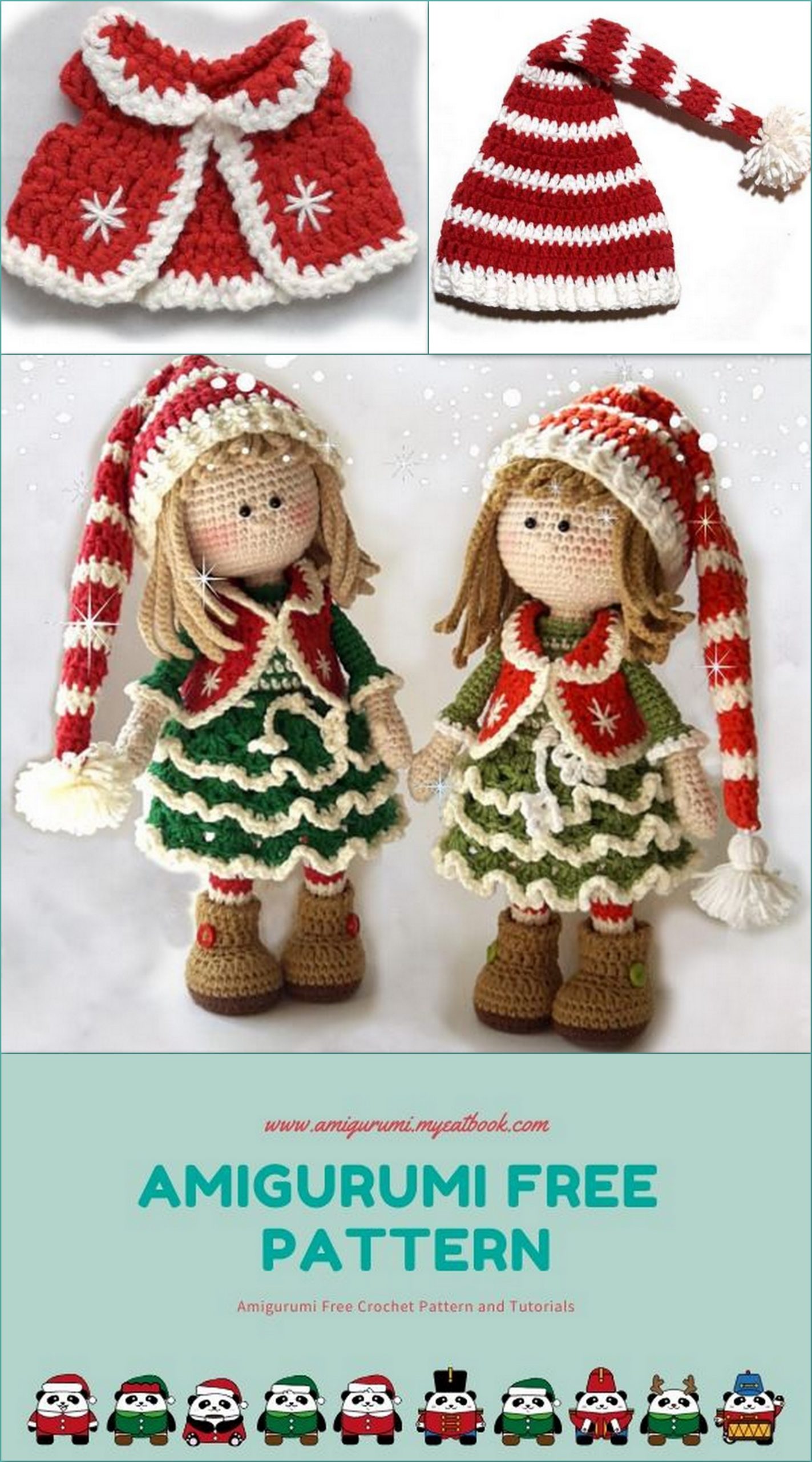 Amigurumi The Christmas Elf Free Pattern – amigurumi.toys