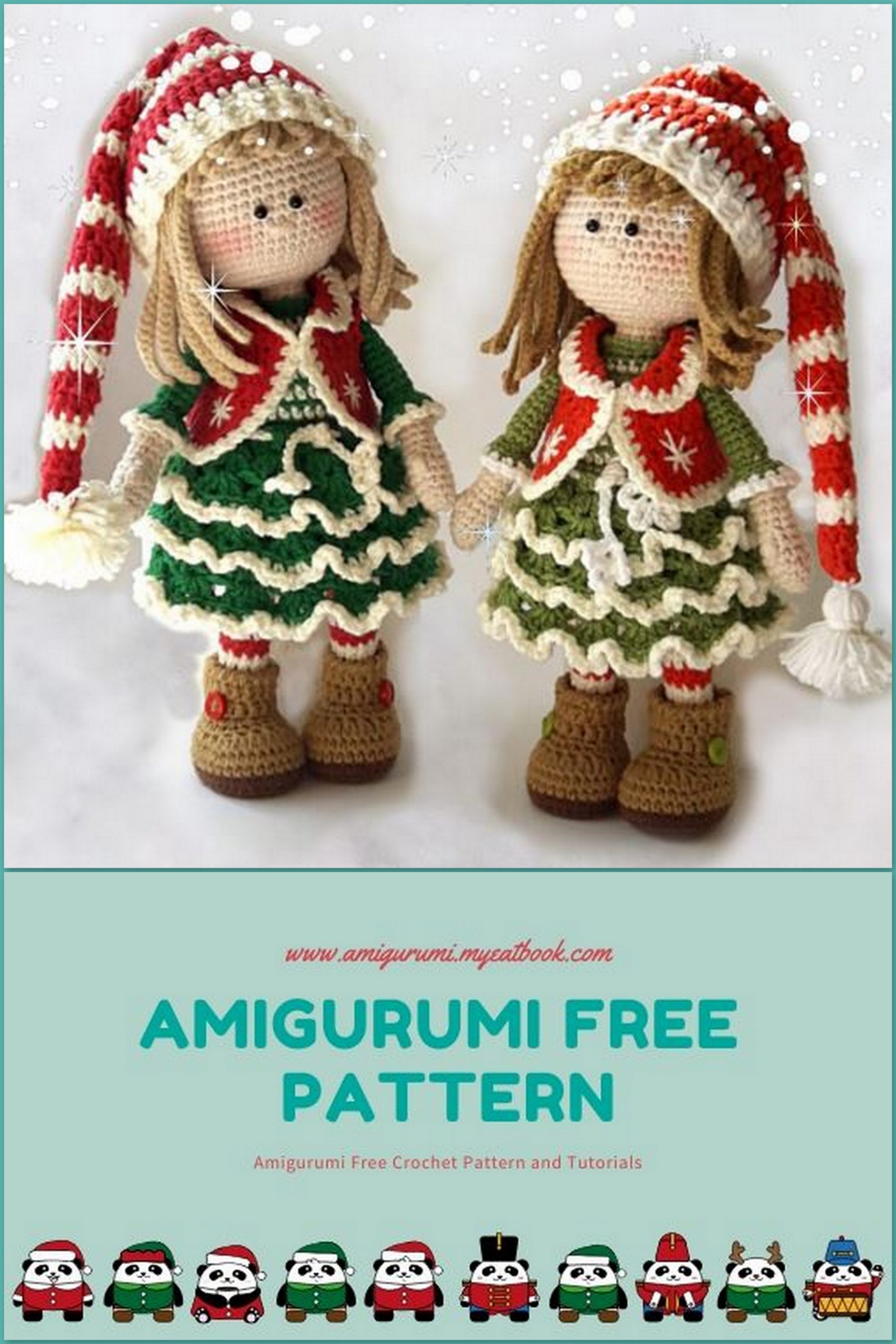 Christmas gnome knitting pattern free straight needles