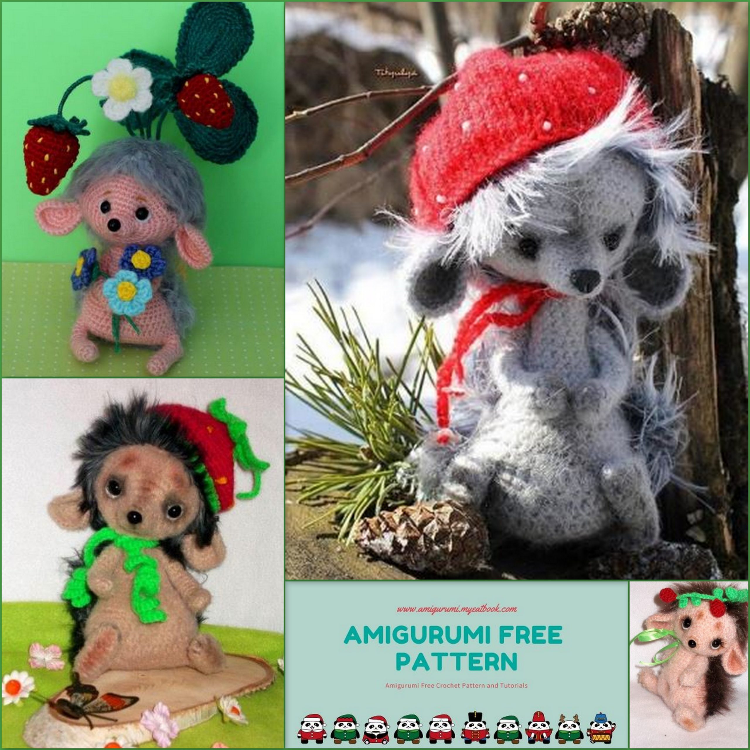 Amigurumi Hedgehog Baby Free Pattern – amigurumi.toys
