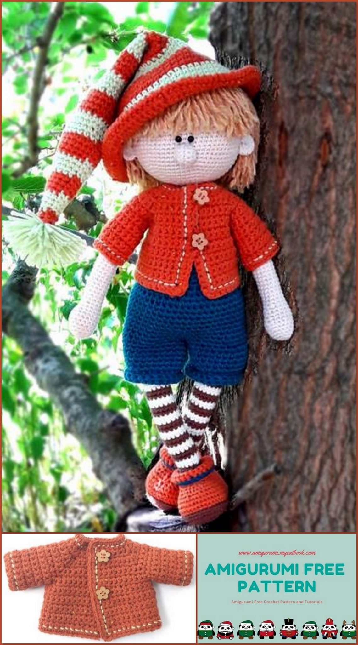 Amigurumi Elf Free Crochet Pattern – amigurumi.toys