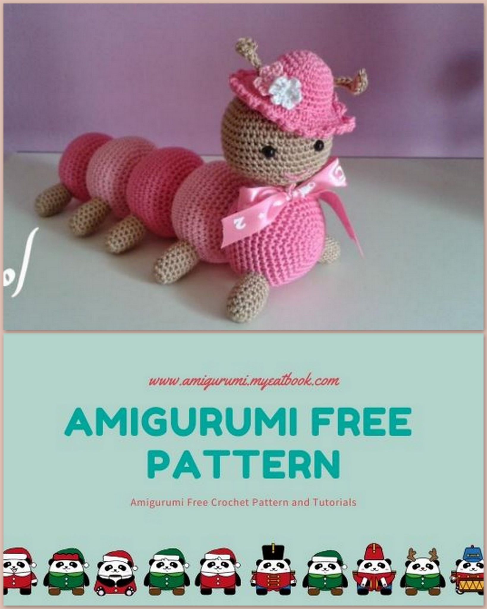 Amigurumi Caterpillar Free Crochet Pattern amigurumi.toys